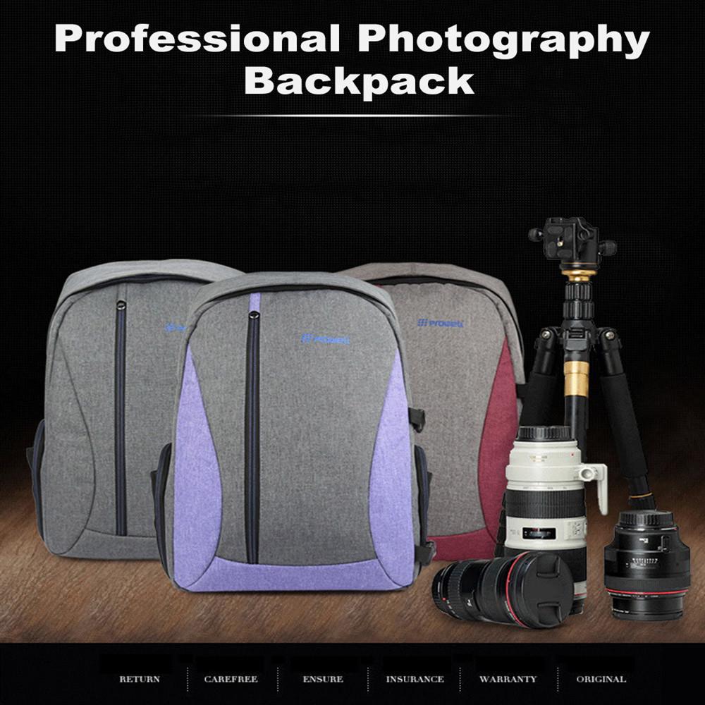 Buy Waterproof Digital DSLR Photo Padded Backpack Multifunctional