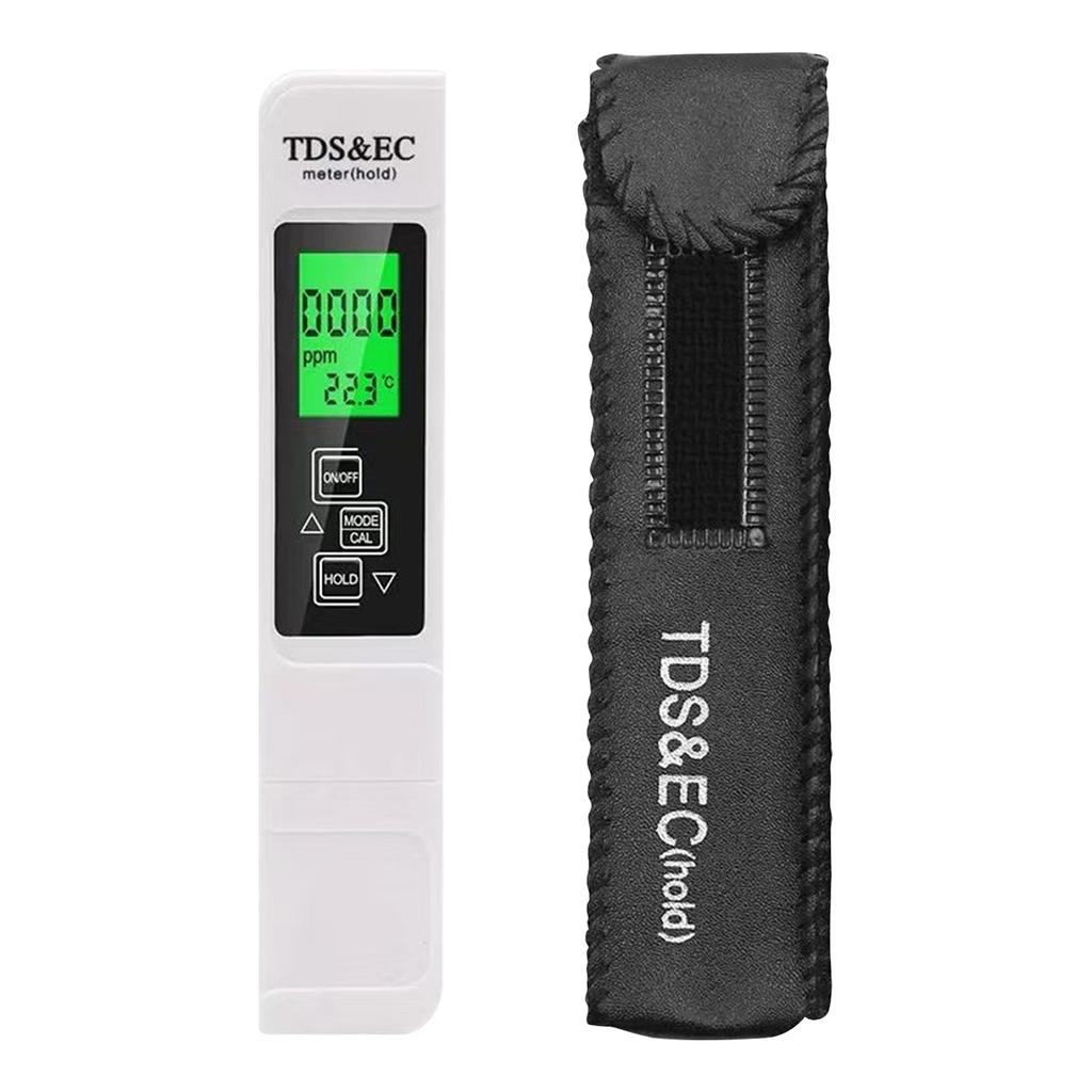 Stylo Testeur de Qualité de l'Eau Haute Précision pour Eau du Robinet et Purificateur Stylo Instrument de Test d'Eau 3-en-1