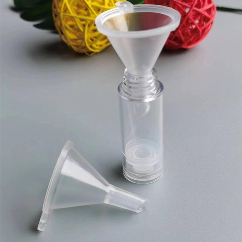 3pcs Mini Funnels,Small Clear Plastic Funnels for Bottle Filling,Perfume,Essential Oils,Arts And Crafts Supplies.Allocation tool