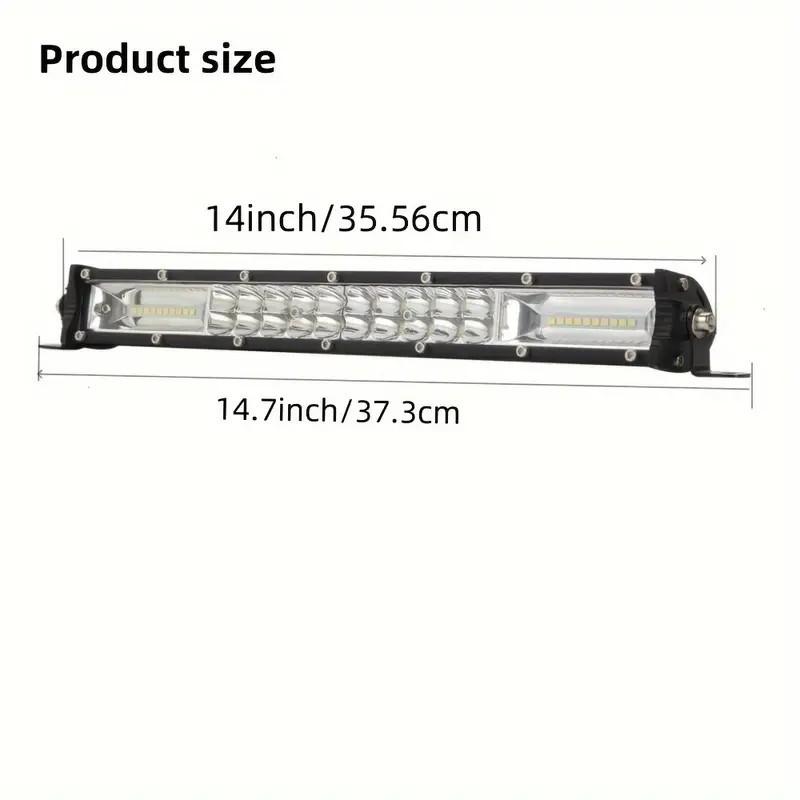 Ultra Slim 15 Inch Barra Led Light Bar Car 12V 24V LED Light Bar IP67 Water Proof Off Road For Car Combo 4x4 Led Bar Jeep Truck ATV SUV 12V 24V