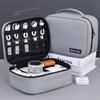 Multifunctional Organizer Bag for Hard Disk, USB Data Cables and Chargers - Compact Design, Protects Devices and Cables Neatly