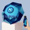 Napoli FC Mini 5 Fold Pocket Umbrella Compact Lightweight Anti UV Rain Sun Protection Umbrella Portable Travel Umbrella