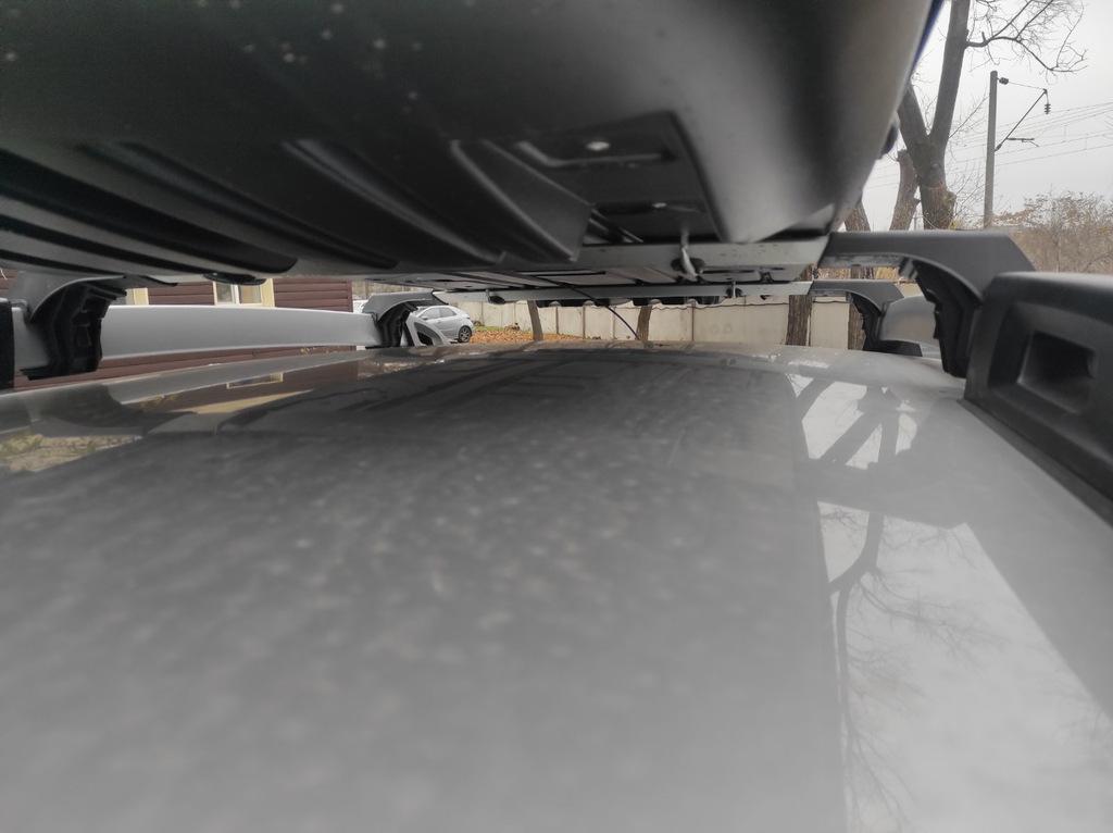 Jumper für schlüsselfertige Dachreling Skybar V1 (2014-2018, 2 Stück) 2014-2018 Grau für Renault Duster 2008-2017