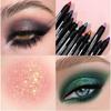 Smoky Dark Green Eyeshadow Pencil Stick 12 Colors Metallic Glitter Eye Shadow Highlighter Pen Makeup Tool Waterproof Pearlescent