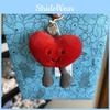 Love Heart Jc Plush Pendant With Pp Cotton Suitable For Daily Children Gift