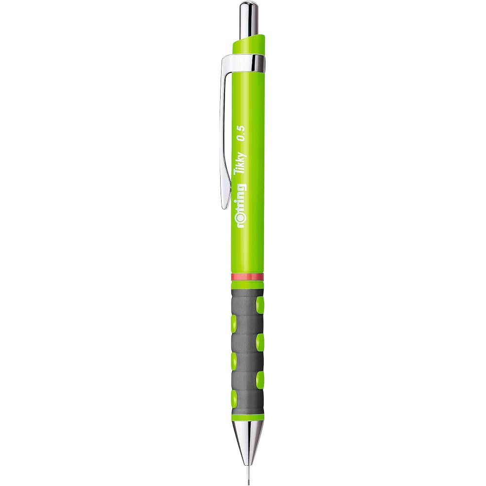 Rotling Mechanical Pencil Ticky RD 2007217 Neon Green 0.5mm Regular Imported