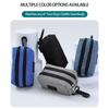 Portable Dog Training Snack Bag - Wear-Resistant Fabric Poop Bag Holder for Leash