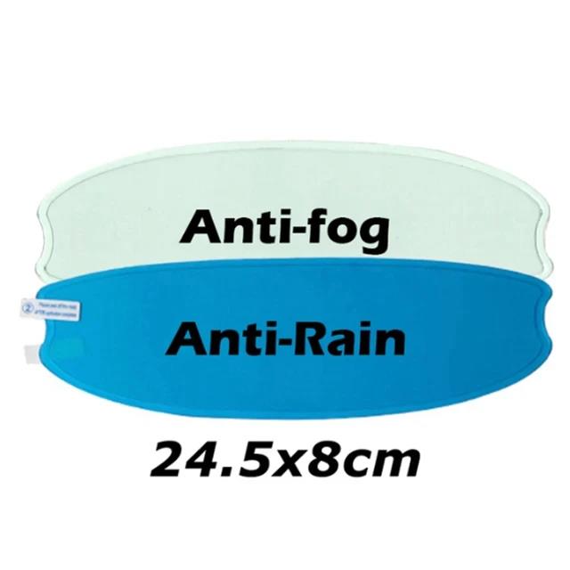 1-2Pcs Motorcycle Helmet Clear Rainproof/Anti-fog Film Helmet Lens Durable Nano Coating Sticker Safety Driving Moto AccessoriesSpeed Sensors 6