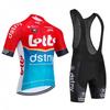 Herren Fahrradtrikot Trägerhosen Set Atmungsaktiv Schnelltrocknend Kurzarm Performance Bekleidung Rennrad Fahren