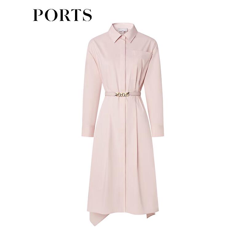Ports Women's Sunset Pink Long Sleeve Dress