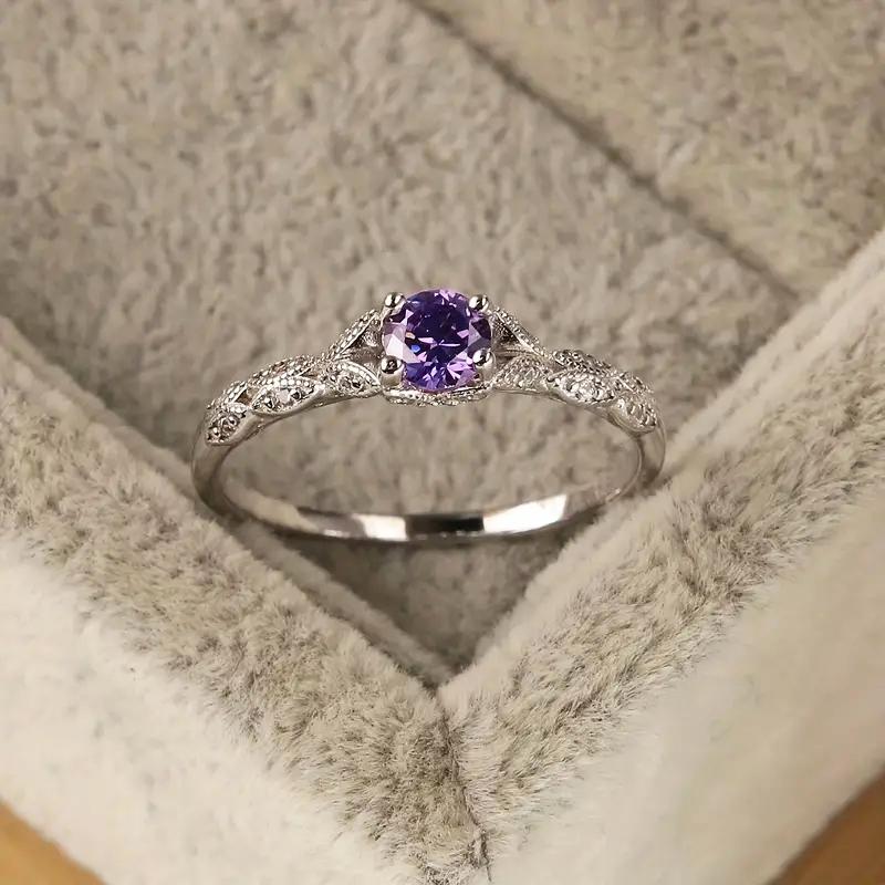 

Кольцо женское из кубического циркония в стиле легкой роскоши в Европе и Америке, простое модное кольцо с темпераментом 10