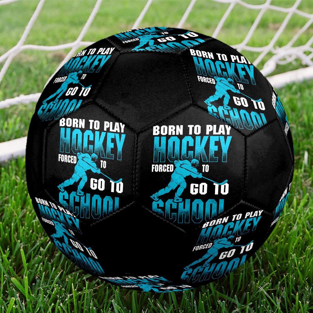 ice hockey Theme Size 5 Soccer Ball, Suitable for Both Indoor and Outdoor Matches, a Gift Suitable for Everyone.