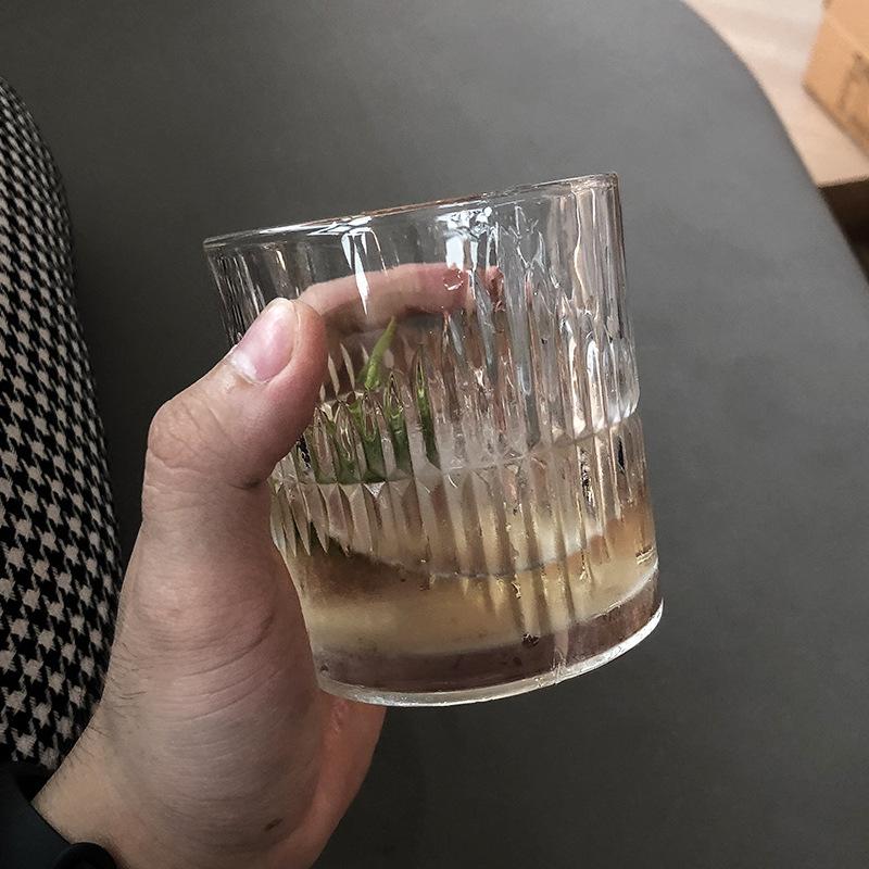 335ml Old Fashioned Wine Glass Juice Milk Cup Whiskey Cocktail Drinking Glasses Drinkware Transparent Red Wine Glass Coffee Cup