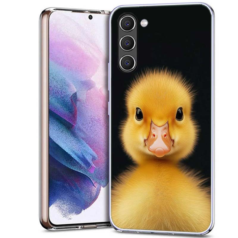 Yellow Duck Phone Case for Samsung A54 A14 A24 A34 A17 A37 A57 A55 A35 A25 A15 A13 A23 A33 A53 A07 A05S A04S A03 A73 Galaxy Note