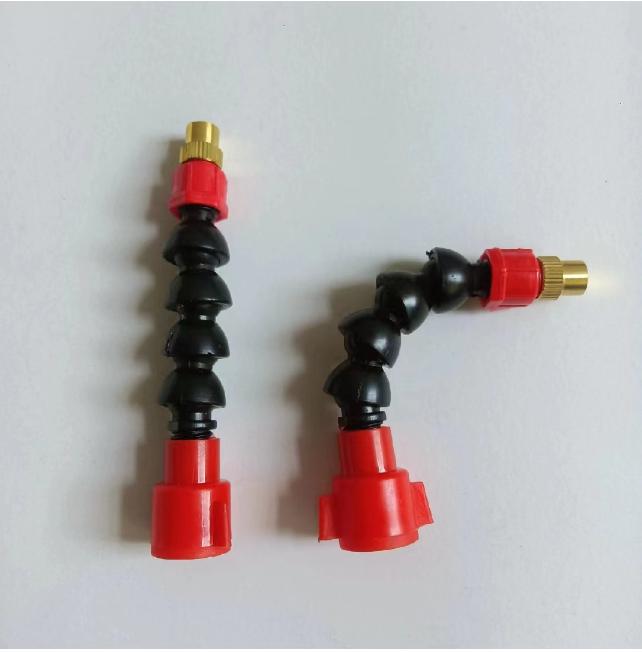 Universal Flexible Water Nozzle for Cutting & Grooving Machines - Dustproof Spray Head for Marble Saw Blade Cooling