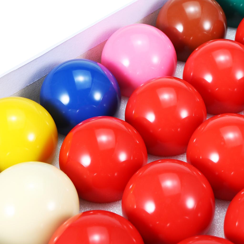 22 pz Biliardo   s Biliardo Britannico   Set Sport con Stecca   52,5 mm Resina Biliardo   s Pool   Set Attrezzatura Sportiva per il Tempo Libero