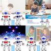 Interactive Musical Dancing Robot Drum Toy For Kids With Colorful Lights And Sounds