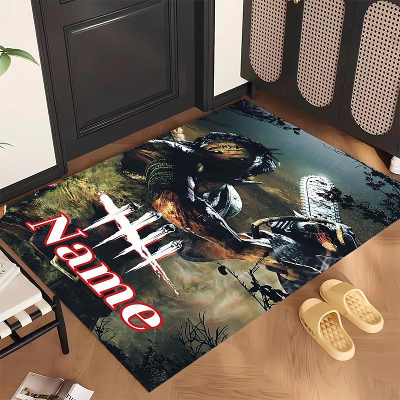 Dead by Daylight  (5) Personalized Name Office Carpet Stylish Decor for Living Room Bedroom Kitchen
