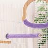 With Cotton Rope Parrot Swing Toy Wood Bird Cage Stand Stick Parrot Claw Grinding Stick  Finches