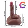 Tekuté silikonové dildo masturbační sexuální hračky fisting realistické poutko na penis BDSM