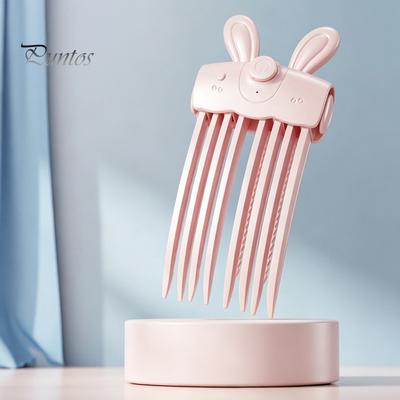 Fast Heating Root Volumizer 1/2Pcs Heated Hair Volume Clip, Cordless Lifter Comb with 2 Instant Lift Clip Heat Settings, USB Rechargeable Volumizing
