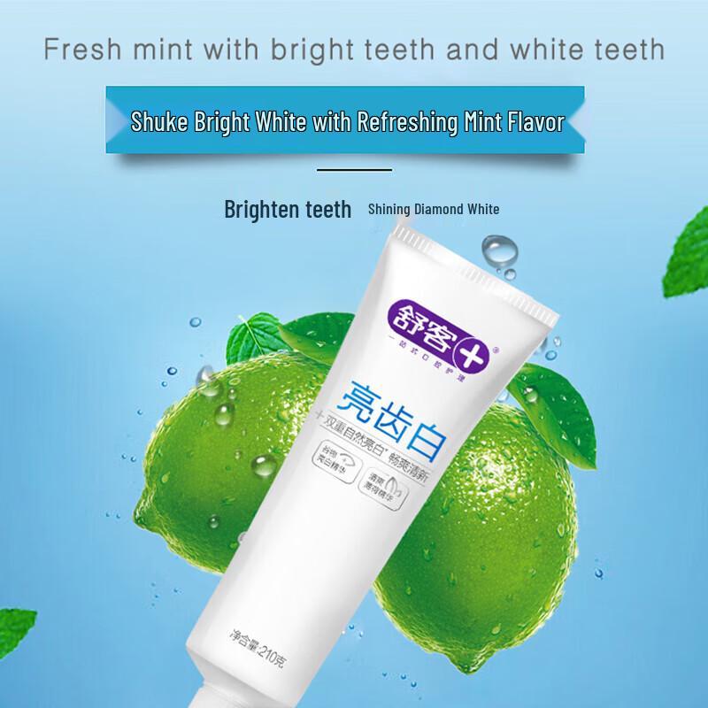 Shuke Bright White Toothpaste Family Value Pack