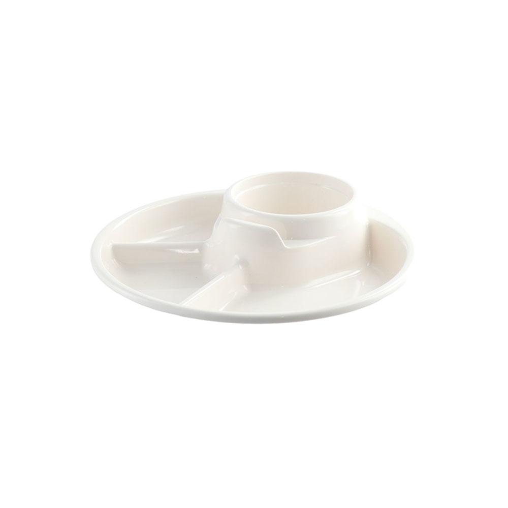 Portable Diet Control Keep Fit Lose Weight Tool Food Plate Meal Measure Dish Portion Control