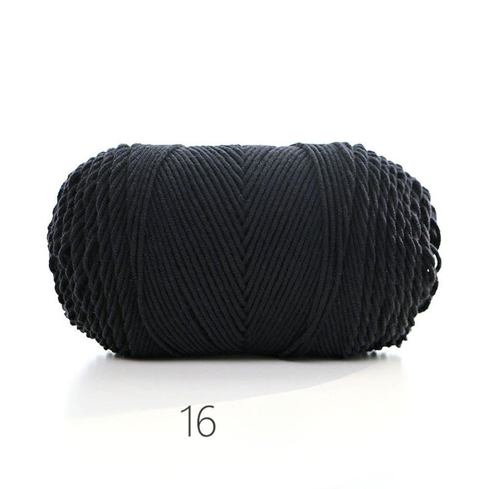 100Grams Soft Rainbow Color Cotton Fibres Wool Yarn Hand-woven Thick Warm Scarf Sweater Sofa Cushion DIY Clothing Accessories