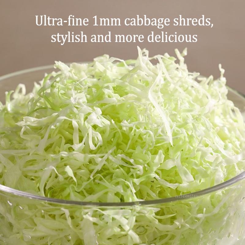 Multifunctional Vegetable Slicer Household for Salad Cabbage Carrot Radish Cucumber Shredding Ultra-Fine Planner Kitchen Gadgets