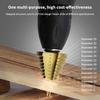 5-35 mm HSS Hochgeschwindigkeitsstahl Stufenbohrer Ideal für Holz- und Metallbohren Industrielles Reibahlenwerkzeug Zubehör