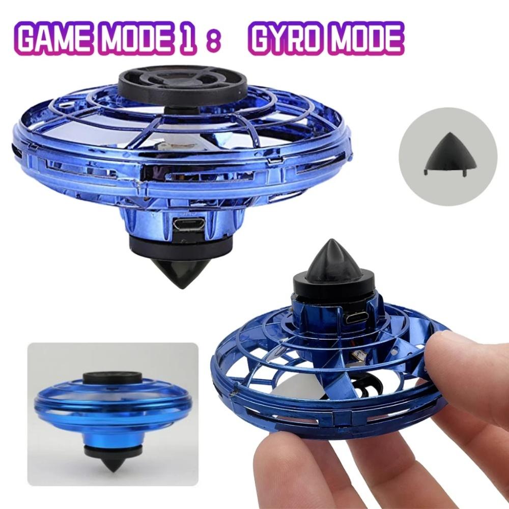 NOWY Latający LED Fidget Spinner Fidget Spinning Spinner, Wirująca Kula, Pływający Samolot Emitujący Światło Cud Zwalczający Stres