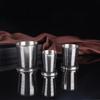 Outdoor Travel Portable Stainless Steel Cups Telescopic Cup For Whisky Wine Beer Folding Cup Metal Wine Glass 75/140/250ml