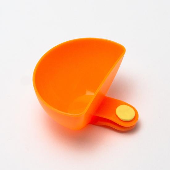 Yousheng Dipping Sauce Dish with Clip Multipurpose Condiment Bowl for Ketchup Vinegar Plastic Party Seasoning Container Household Kitchen Utensils