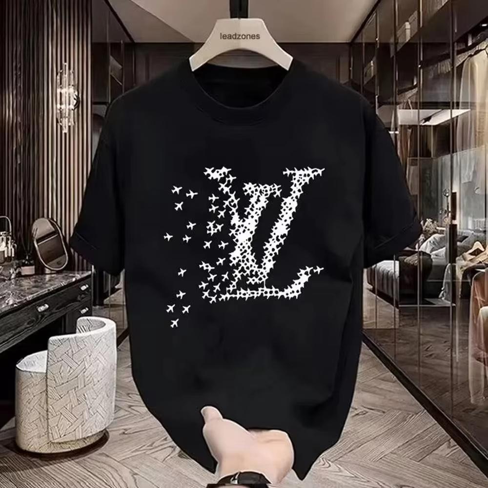 2026 Neuer Heißer Verkauf Herren Damen Freizeit T-Shirt Designer T-Shirts Druck Kurzarm Übergroßes Oberteil Rundhalsausschnitt Herren Damen Baumwoll-T-Shirts L