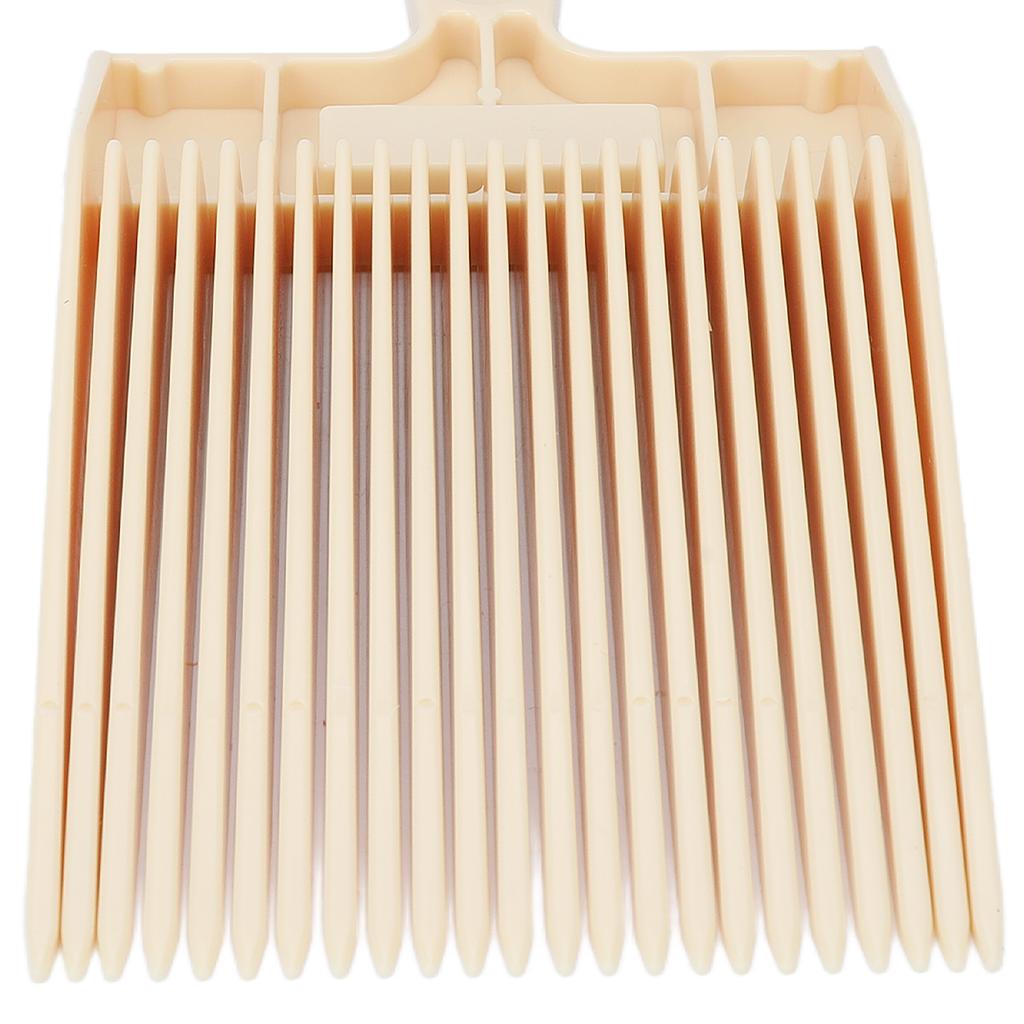 Flacher Oberteil-Führungskamm Professioneller Friseur-Haarschneidekamm mit Genauer Wasserwaage Styling-Werkzeug