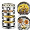 Large-Capacity Stainless Steel Steamer Basket for Fish and Buns