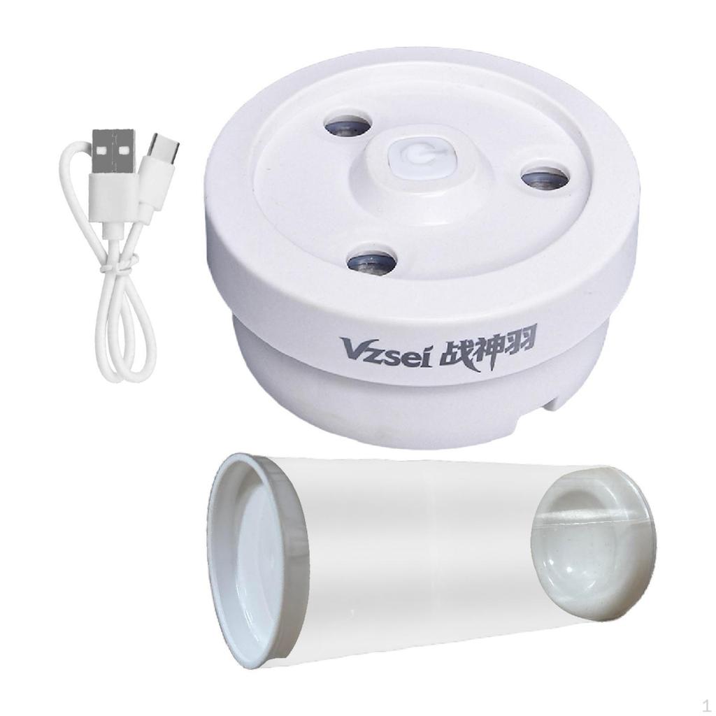 Badminton Ball Steamer Feather Shuttlecock Humidifier Professional Birdie Storage Tube Cover