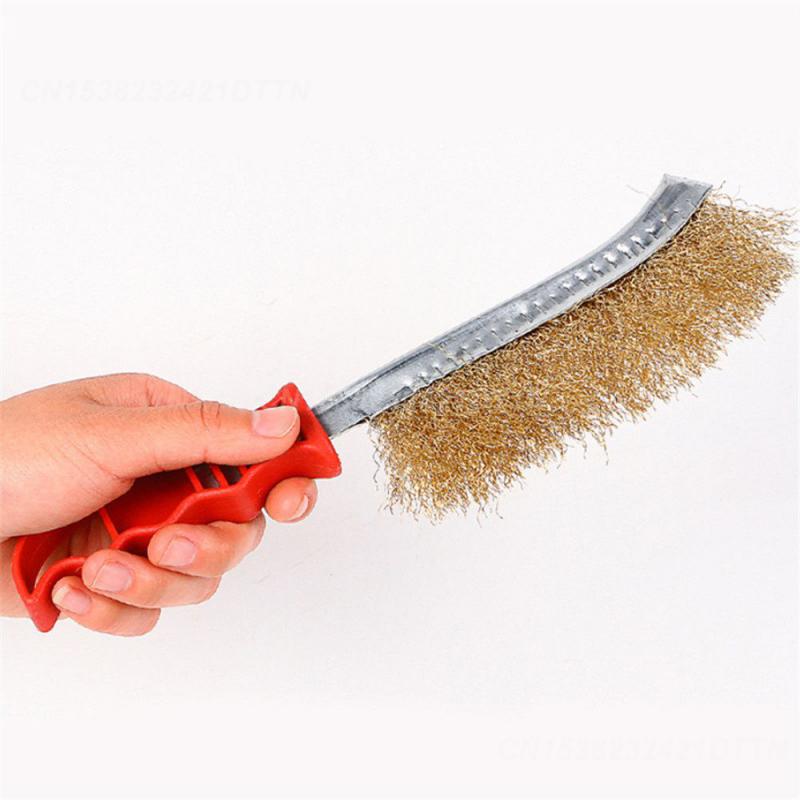 1~5PCS Handle Simple General Gap Kitchen Steel Wire Security Portable Clean Home Furnishing Brush Durable Convenient