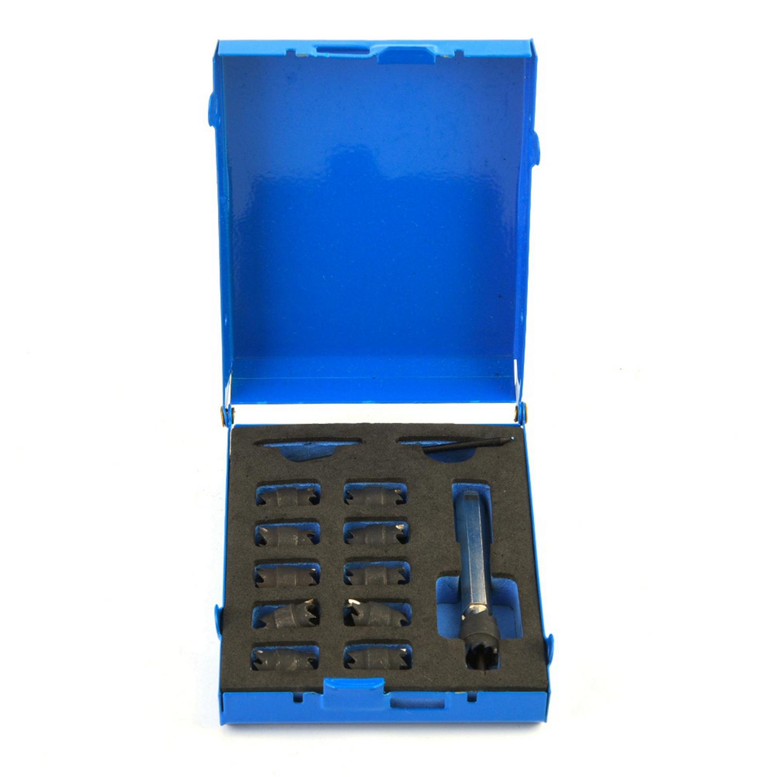 

13 шт. Прочные двухсторонние вращающиеся фрезы для точечной сварки, сверла, шестигранный хвостовик, инструменты для удаления