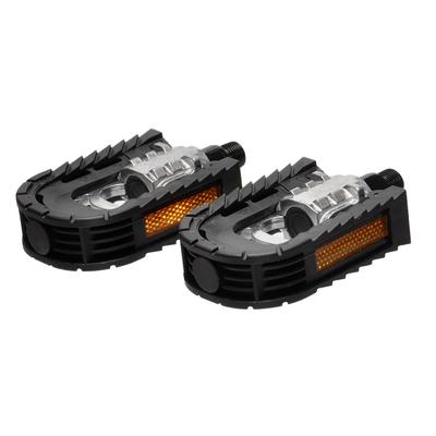 Grandios Foldable Pedals Left and Right Set with [For Bicycles] Reflector, Anti-slip GD-ORIPDL