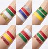 Face Paint Stick and Glitter Stick Set for Body and Hair Suitable for Parties Festivals and Stage Makeup Applications