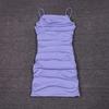 Women's Dress European and American Fashion Shoulder Strap Slim and Sexy Dress