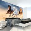 Mural Wallpaper 3D Stereo Horse Photo Wall Paper Living Room TV Sofa Bedroom Background Wall Painting
