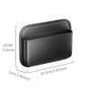 1PC Faux Leather Car Storage Bag MultiFunctional Organizer Side Center Console Store Phone Keys Cards Universal Car Accessories.