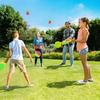 Tennis Style Suction Cup Ball Fun Design Throwing Toy Ball Toss and Catch Ball Set  Park Games