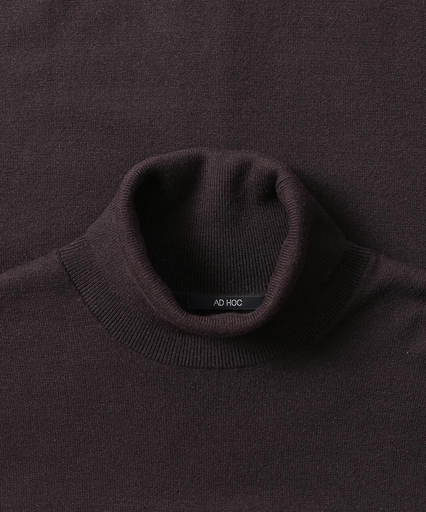 ADHOC Men'S Basic Turtleneck Knit (Brown) (Hbalk91)