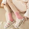 8/16/24pcs Women'S Heart Embroidered Plush Socks, Winter Thickened Warm Floor Socks, Socks, Cartoon Warm Sleeping Socks, Trendy
