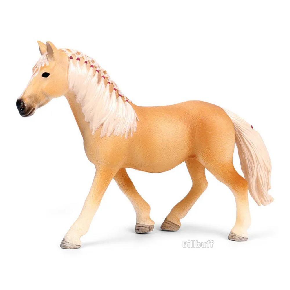 Model Cursă de Cai DIY Călăreț Animal de Fermă Figurine Figurine Acțiune și Jucărie Jucării Emulație ABS pentru Copii Cadou de Crăciun Aniversare