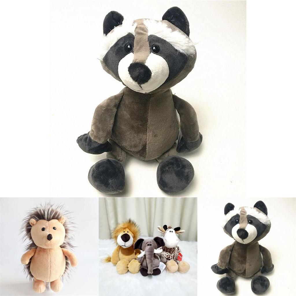 Jungle Animal Plush Toy Adorable Pp Cotton Stuffed Doll For Kids Babies