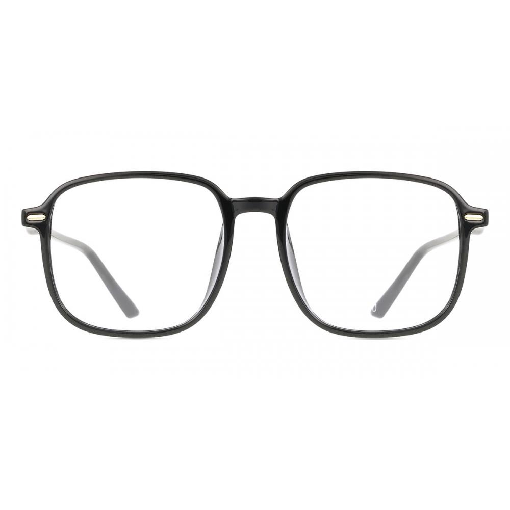 Full Rim Square Black Smartbuy Collection Ghin G30050 C1 Fashion Unisex Eyeglasses